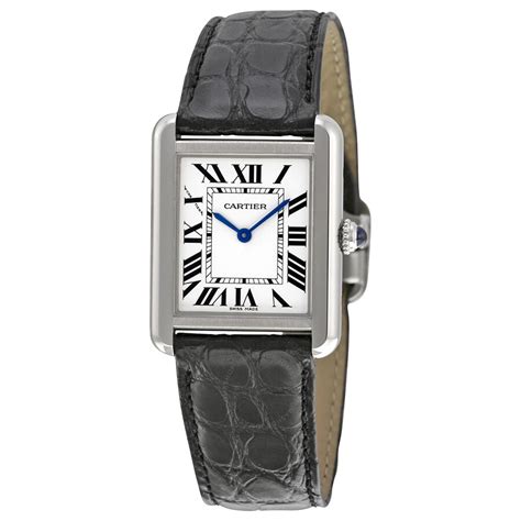 cartier tank solo date|cartier tank solo small steel.